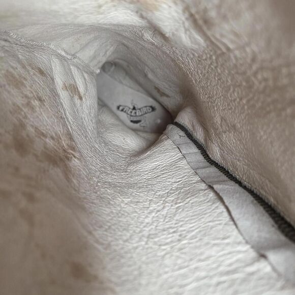 Freebird By Steven Phoenix Boots US 8 M Womens Brown Harness PHNIX Tall Leather - Picture 12 of 13